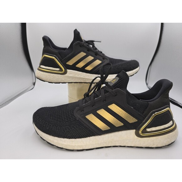 Adidas UltraBoost 20 Black Gold ee4393 Men Size 10 main image 8